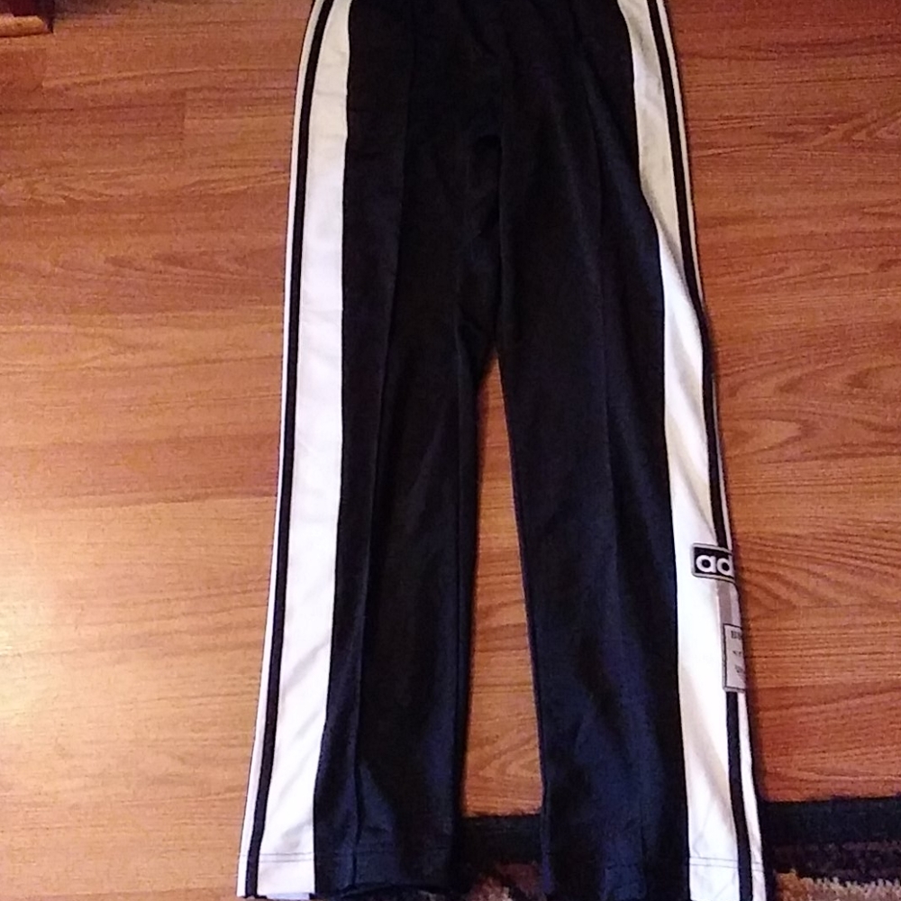 Adidas snap pants (nwt)